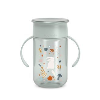 Suavinex Wonderland 360° hrneček na učení 340ml ZELENÁ