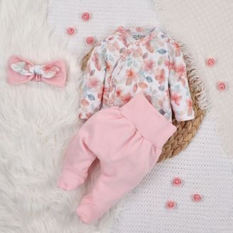 Le Bebe Body krátký rukáv Zvířátka za volantem