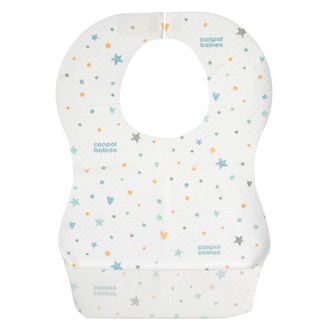 Canpol babies Bryndák voděodolný jednorázový s kapsou 10ks