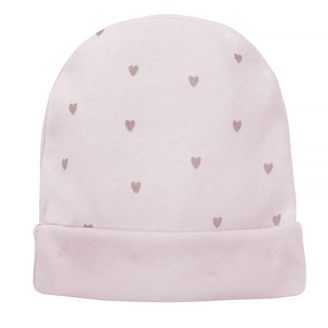 PINOKIO Čepička Hello RŮŽOVÁ SRDÍČKA