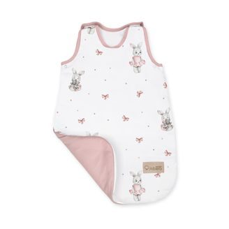 Albero Mio Mušelínový spací pytel 0-4m PUDROVĚ RŮŽOVÁ (CC1)