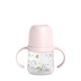 Suavinex BEAR 1.láhev s oušky 150ml RŮŽOVÁ