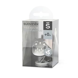 Suavinex Wonder Klip na dudlík Pale Mauve