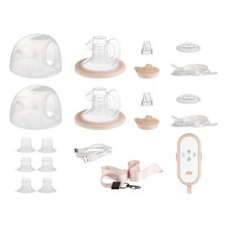 Canpol babies Dvojitá odsávačka mateřského mléka do podprsenky MilkShell