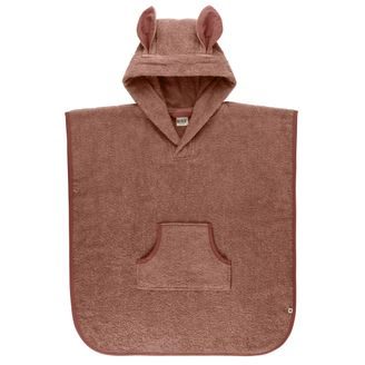 BIBS Kangaroo froté pončo BIO bavlna WOODCHUCK