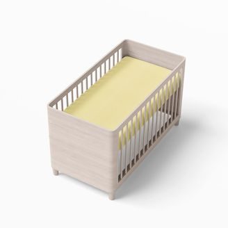 BabyMatex Prostěradlo BAMBOO 140x70 BÍLÉ