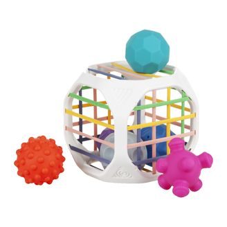 BabyOno Senzorická hračka KOSTKA