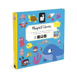 Janod Magnetická kniha Magnetistories MOŘSKÝ SVĚT