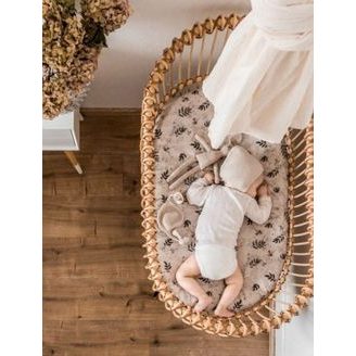 BabyMatex Prostěradlo BAMBOO 120x60 SVĚTLE ŠEDÉ