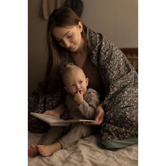 BabyOno Bavlněná pletená deka RŮŽOVÁ (75x100cm)