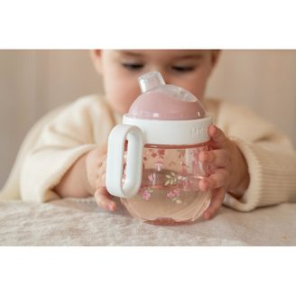 Little Dutch Hrnek s pítkem 200 ml Forest Friends (6m+)
