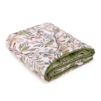 Makaszka Zateplená dětská deka Cotton "M" (75x100) ORNITHOLOGY
