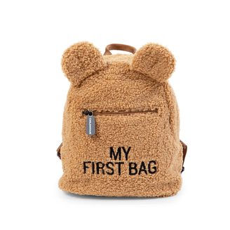 Childhome Dětský batoh My First Bag Teddy Beige