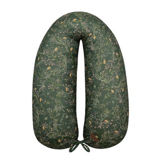 KikkaBoo Kojicí polštář 2v1 Secret Garden Green
