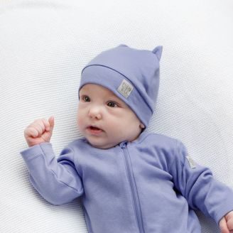 BIBS Bandana mušelínový slintáček BIO bavlna MAUVE
