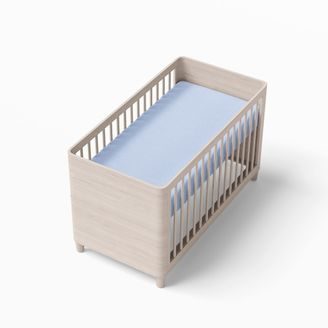 BabyMatex Prostěradlo BAMBOO 140x70 BÍLÉ