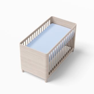 BabyMatex Prostěradlo BAMBOO 120x60 BÍLÉ