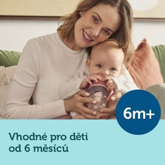 Akuku Hrneček s brčkem 300ml MEDVÍDEK (9m+)