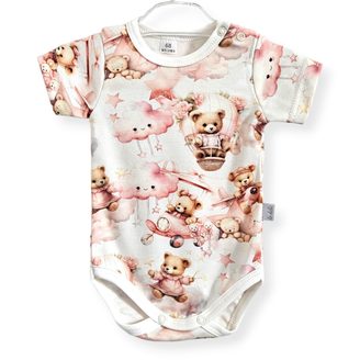 Le Bebe Body krátký rukáv Amélie Bearhart