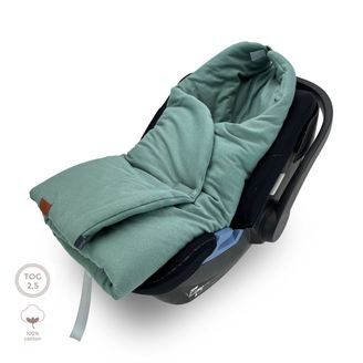Makaszka Zavinovačka/deka do autosedačky Cotton SAGE