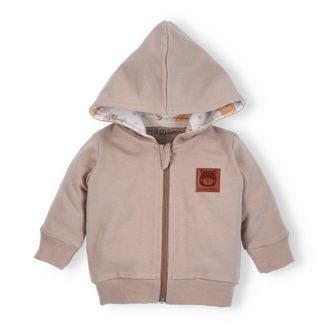 NINI Mikina s kapucí Méďa Pilot SVĚTLE HNĚDÁ