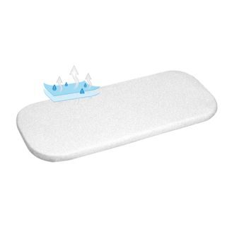BabyMatex Nepromokavé prostěradlo Froté 90x40cm BÍLÁ