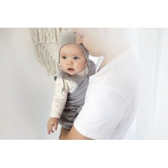 BIBS Bandana mušelínový slintáček BIO bavlna BABY BLUE