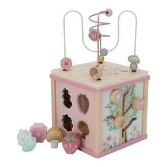 Little Dutch Kostka s aktivitami dřevěná Fairy Garden