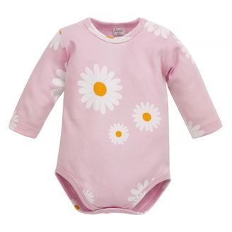 PINOKIO Body dlouhý rukáv Daisy RŮŽOVÁ