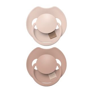 LOVI 2x dudlík silikonový dynamický PRIME 6-18m Nude/Blush