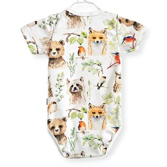 Le Bebe Zavinovací body + polodupačky Tučňák