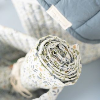 BIBS Mušelínová zavinovačka/osuška BIO bavlna BABY BLUE