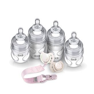 LOVI Dudlík 3-6m silikon dynamický Blossom 2ks GIRL