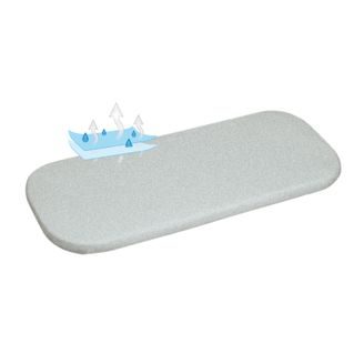 BabyMatex Nepromokavé prostěradlo Froté 90x40cm ŠEDÁ