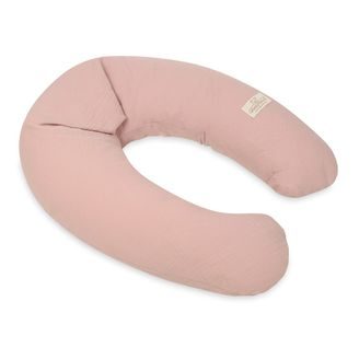BabyMatex Kojící polštář Relax Mušelín (č.12) STARORŮŽOVÁ