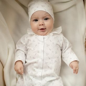 Lili Royal Baby Overal Teddies KRÉMOVÁ
