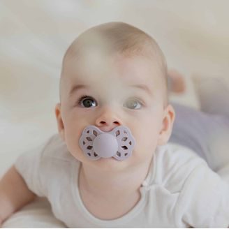 BIBS Infinity Dudlíky silikon symetrické 0-6m 2ks Baby Blue/Island Sea