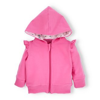 NINI Mikina s kapucí Zebra RŮŽOVÁ