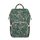 KikkaBoo Přebalovací batoh Siena Luxe Secret Garden Deep Green