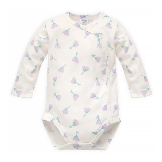 Pinokio Body da bambino senza maniche regolari, Olive Stripes Olivier, 3 mesi