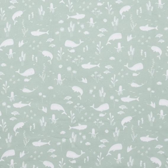 Little Dutch Prostěradlo Exclusive 120x60cm - OCEAN MINT