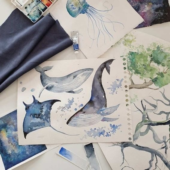 Makaszka Kabelka "M" HERBARIUM