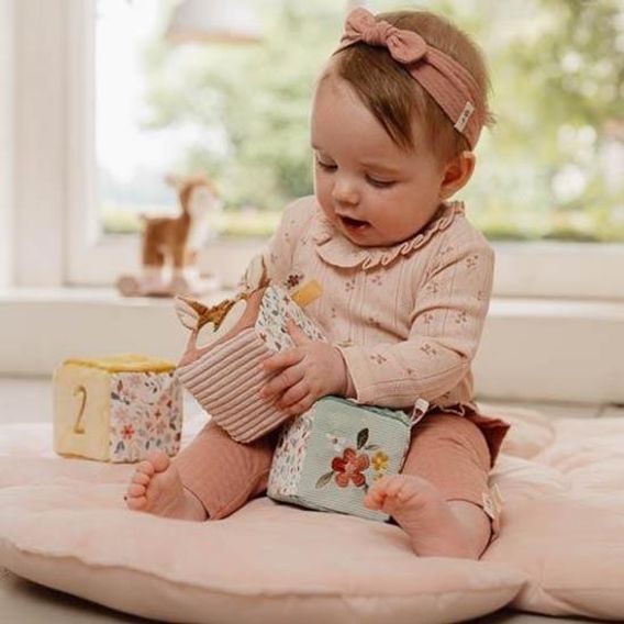 Little Dutch Sada plyšových kostek Fairy Garden