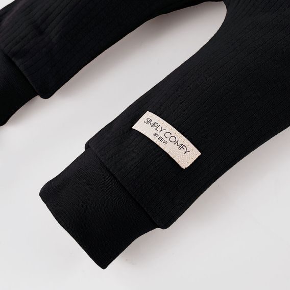 Eevi Legíny s knoflíčky Simply Comfy ČERNÉ