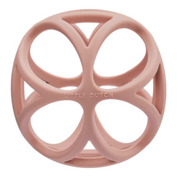 Little Dutch Senzorický silikonový míček PINK