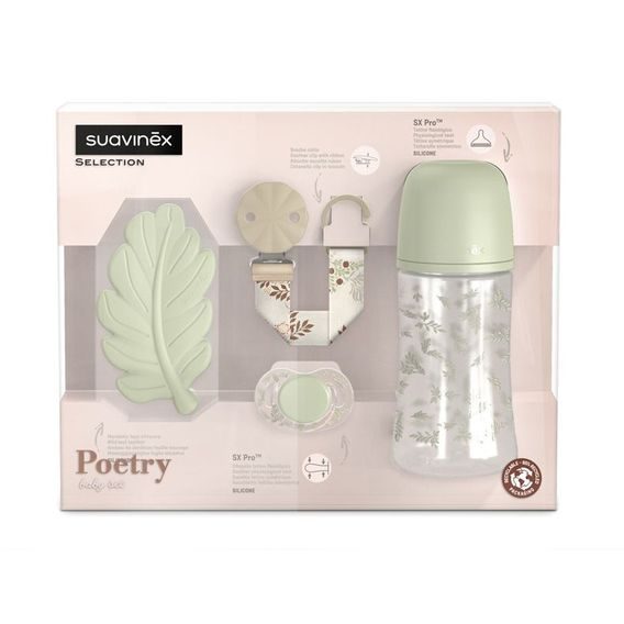 Suavinex Poetry Dárkový set ZELENÝ