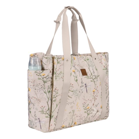 KikkaBoo Přebalovací taška Florence Secret Garden Beige