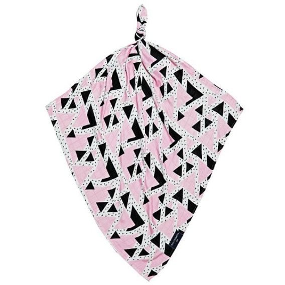 Texpol Bambusová plena 75x75cm - TRIANGLES PINK