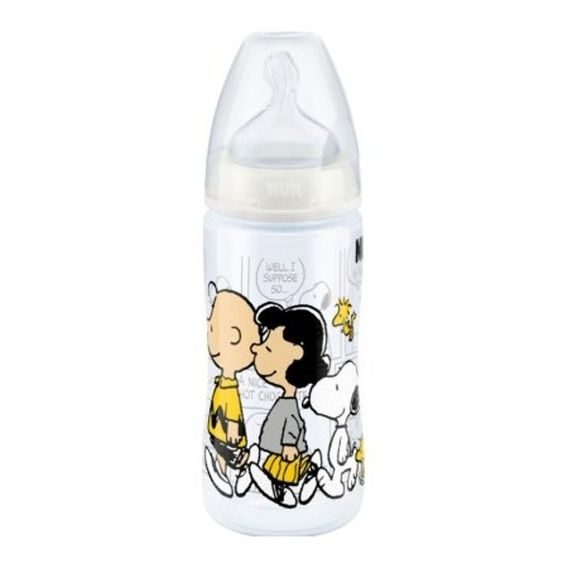 NUK FC+ láhev Snoopy 300ml BÍLÁ