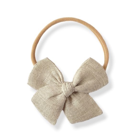 Aliro Čelenka Aline lněná NATURAL